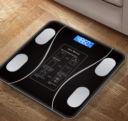 Умные напольные весы Bluetooth Smart Scale (12 показателей тела)